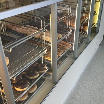 Best Donuts - a display of donuts in a bakery - Donuts Near Me - Westlake Village, California