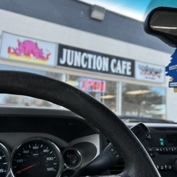 Junction Cafe - the interior of a car - Coffee & Tea Near Me - Bedford, Iowa Junction Cafe - the interior of a car - Coffee & Tea Near Me - Bedford, Iowa