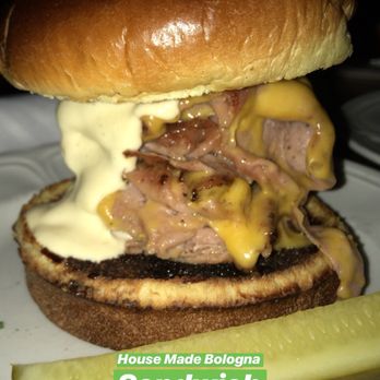 Au Cheval - Fried Bologna Sandwich - Bars Near Me - Chicago, Illinois