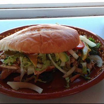 Walking Sombrero - a sandwich on a plate - Food Trucks Near Me - Meridian, Idaho