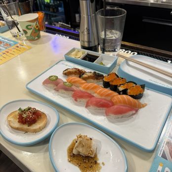 Chubby Fish Sushi - Eel, Ikura, salmon, tuna, yellowtail, truffle tuna - Sushi Bars Near Me - Denver, Colorado