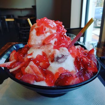 Cafe Teasia - strawberry shaved ice - Bubble Tea Near Me - Cranford, New Jersey Cafe Teasia - strawberry shaved ice - Bubble Tea Near Me - Cranford, New Jersey