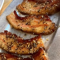 Thick Cut Peppered Bacon Thick Cut Peppered Bacon