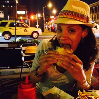 Harlem Shake - T, T, T... Ate that burger like she owned it! - American Near Me - New York, New York Harlem Shake - T, T, T... Ate that burger like she owned it! - American Near Me - New York, New York