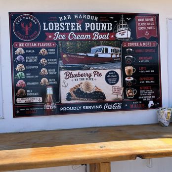 Bar Harbor Lobster Pound - Best blueberry ice cream! - Seafood Near Me - Bar Harbor, Maine