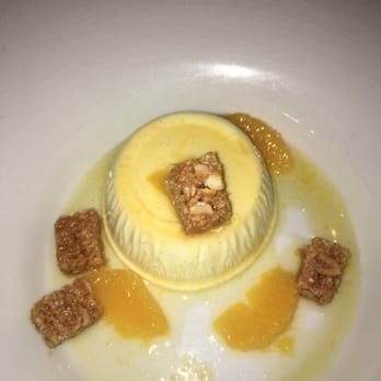Atlantic Grill - Tahitian vanilla bean panna cotta - New American Near Me - New York, New York Atlantic Grill - Tahitian vanilla bean panna cotta - New American Near Me - New York, New York
