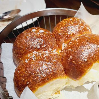 Giovedi - Milk Rolls with black garlic butter - Asian Fusion Near Me - Honolulu, Hawaii Giovedi - Milk Rolls with black garlic butter - Asian Fusion Near Me - Honolulu, Hawaii