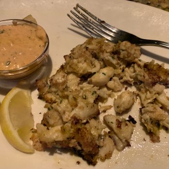 Bonefish Grill - Looking for lumps, very small. There is more romulade then crab lol!!! And the lemon looks big but that was tiny to!! - Seafood Near Me - Glen Burnie, Maryland Bonefish Grill - Looking for lumps, very small. There is more romulade then crab lol!!! And the lemon looks big but that was tiny to!! - Seafood Near Me - Glen Burnie, Maryland