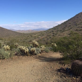 Sonoran Preserve - Nice pathway - Hiking Near Me - Phoenix, Arizona
