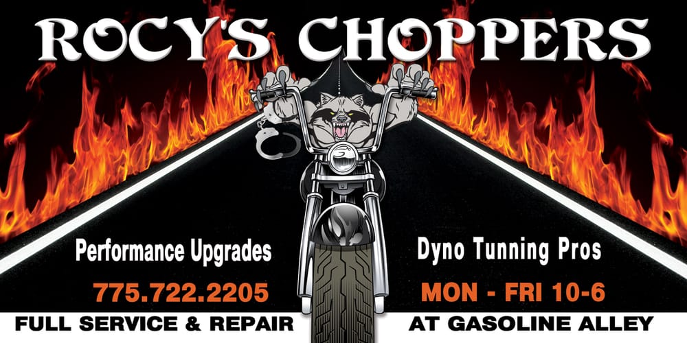 ROCYS CHOPPERS 2459 E Nye Ln, Carson City, Nevada Motorcycle Repair