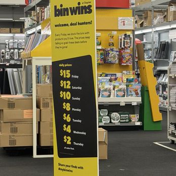 Staples - Bins - Printing Services Near Me - Sacramento, California Staples - Bins - Printing Services Near Me - Sacramento, California