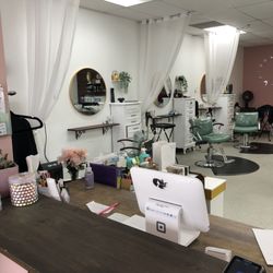 Elegant Hair Designs - Stylists station