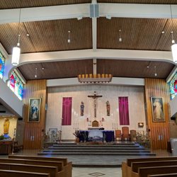 St Albert the Great Church - Near shot of center...facing altar