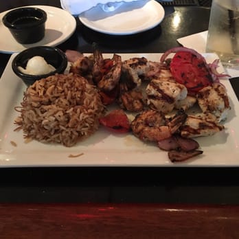 Sitti - The mixed grill: shrimp and chicken - Lebanese Near Me - Raleigh, North Carolina