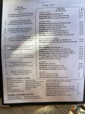 Menu photo 8 Turquoise Wine Bar Phoenix, AZ
