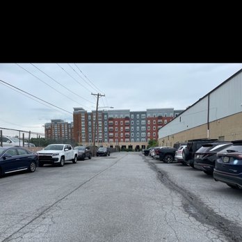 Grain Craft Bar + Kitchen - Parking lot for the restaurant. Would suggest that you drop off your group at the entrance and have your friend park the car. - New American Near Me - Newark, Delaware