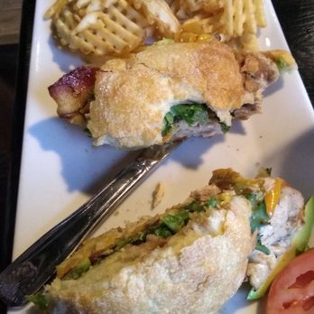 Citrus Restaurant - Grilled chicken sandwich with waffle fries - Bars Near Me - Milford, Connecticut