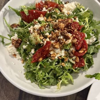 No Regrets Pizza - Arugula & Frisee Salad - Italian Near Me - North Bethesda, Maryland