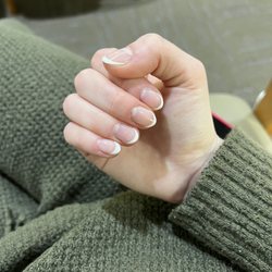 KM Nails Studio - French gel color change