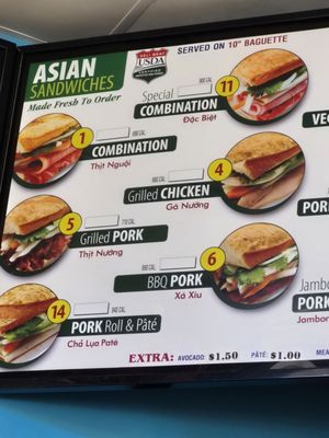 Menu photo 2 Lee's Sandwiches LakeBalboa, CA Menu photo 2 Lee's Sandwiches LakeBalboa, CA