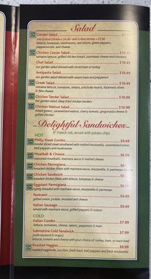 Menu photo 4 Dalia's Pizza Rancho Cucamonga, CA