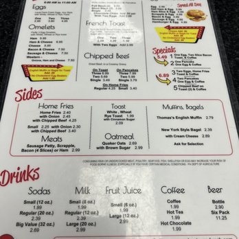 Ernie's Texas Lunch - Menu 2 - Diners Near Me - Gettysburg, Pennsylvania