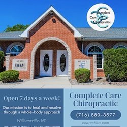 Complete Care Chiropractic - Chiropractors in Buffalo that are open everyday!