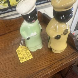 Spring Street Antique Mall - More racist jim crow era figurines that white people profit from.