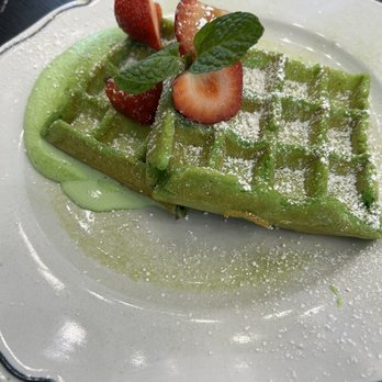 Sweet Maple - Matcha moffle - Breakfast & Brunch Near Me - Cupertino, California Sweet Maple - Matcha moffle - Breakfast & Brunch Near Me - Cupertino, California