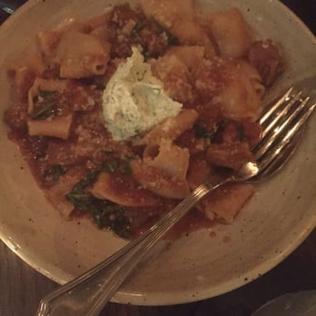 Grato - Paccheri with Sunday gravy - Tuscan Near Me - West Palm Beach, Florida