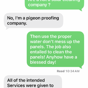 Pigeon Proofing Pros - Solar Panel Cleaning Near Me Pigeon Proofing Pros - Solar Panel Cleaning Near Me