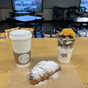 Sallies & Sammies - Yogurt Parfait and Stuffed Croissant - Cafes Near Me - Hanover, Pennsylvania