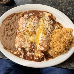 3 Shredded Chicken Enchilada 3 Shredded Chicken Enchilada