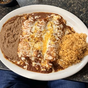 Martha’s Mexican Restaurant - 3 Shredded Chicken Enchilada - Tex-Mex Near Me - Tomball, Texas Martha’s Mexican Restaurant - 3 Shredded Chicken Enchilada - Tex-Mex Near Me - Tomball, Texas
