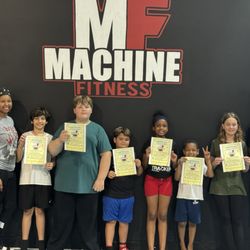 Machine Fitness - Finishing Summer Camp with flying colors