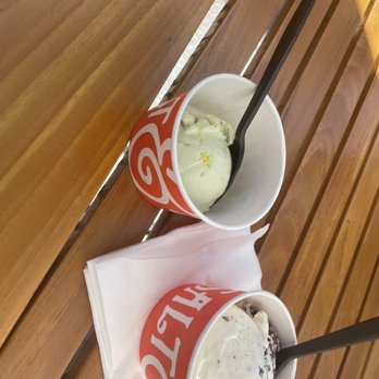 Salt & Straw - Pistachio with saffron & rose water at the top Jasmine milk tea almond stracciatella at the bottom. Bothe delicious - Ice Cream & Frozen Yogurt Near Me - Pasadena, California Salt & Straw - Pistachio with saffron & rose water at the top Jasmine milk tea almond stracciatella at the bottom. Bothe delicious - Ice Cream & Frozen Yogurt Near Me - Pasadena, California