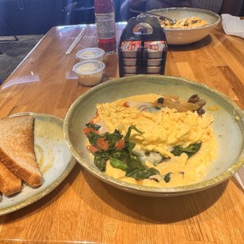 Tex & Shirleys - Grits bowl with toast - Breakfast & Brunch Near Me - Greensboro, North Carolina Tex & Shirleys - Grits bowl with toast - Breakfast & Brunch Near Me - Greensboro, North Carolina