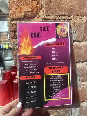 Menu photo 4 Side Chic Richmond, VA