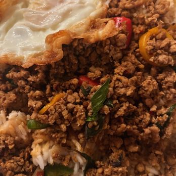Thai & Chinese Express - Thai Basil Chicken over Rice - Thai Near Me - Irvine, California Thai & Chinese Express - Thai Basil Chicken over Rice - Thai Near Me - Irvine, California
