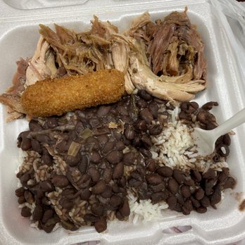 Henry’s Cuban Cafe - Lunch special with croqueta - Cuban Near Me - Satellite Beach, Florida