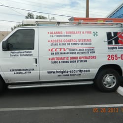 Heights Security - Look for our vans driving around.