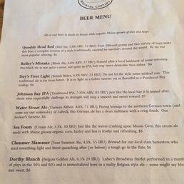 Beer list 6/22/19 Beer list 6/22/19