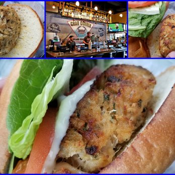 Crab Corner - THIS is how a crab sandwich is supposed to look! It was delicious!! - Seafood Near Me - Las Vegas, Nevada