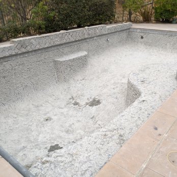 Demaria Pool Plastering - Before (after demo) - General Contractors Near Me - Spring Valley, California