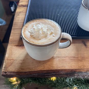 The Coffee Haus at Guggman - Marshmallow Dream Latte w oat milk - Coffee & Tea Near Me - Indianapolis, Indiana