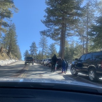 Mountain High Resort - Parked on the side of the road before the resort - Ski Resorts Near Me - Wrightwood, California Mountain High Resort - Parked on the side of the road before the resort - Ski Resorts Near Me - Wrightwood, California
