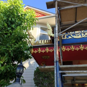 Wat Mongkolratanaram - front entrance (hidden behind scaffolds) - Thai Near Me - Berkeley, California Wat Mongkolratanaram - front entrance (hidden behind scaffolds) - Thai Near Me - Berkeley, California