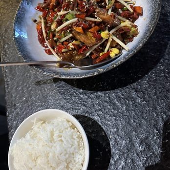 Hot Fish 川天下 - Dry-Fried Fatty Pork Intestine - Szechuan Near Me - Hackensack, New Jersey