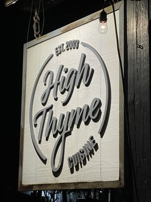 High Thyme Cuisine by null