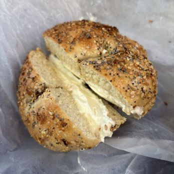 Radford Coffee Company - Everything Bagel with cream cheese - Coffee & Tea Near Me - Radford, Virginia Radford Coffee Company - Everything Bagel with cream cheese - Coffee & Tea Near Me - Radford, Virginia
